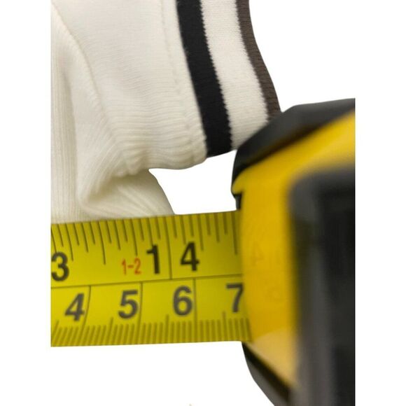 Massimo Dutti Womens Shirt Size XS White Black Contrast Ringer Tee 6851/577 NWT - Picture 7 of 10